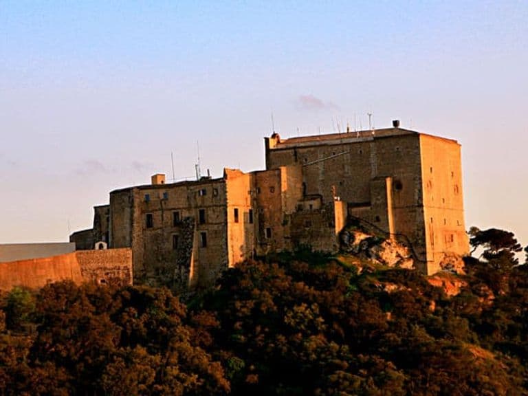 Santuari de Sant Salvador bei Felanitx im Abendlicht