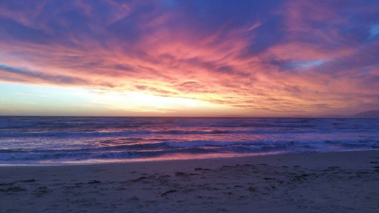 Sonnenuntergang am Strand, Abendstimmung auf Mallorca