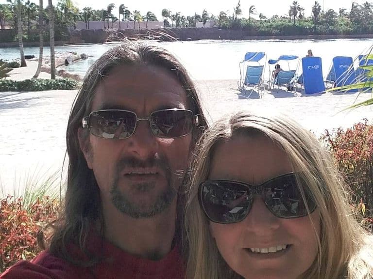 Uli und Stefan von Rad und Finca am Strand auf Mallorca